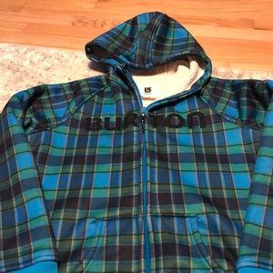 Burton ski sweatshirt.  Boys xl